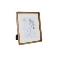 Fotolijsten Home ESPRIT Wit Bruin Kristal Acacia Scandinavisch 27 x 2,8 x 32 cm - thumbnail