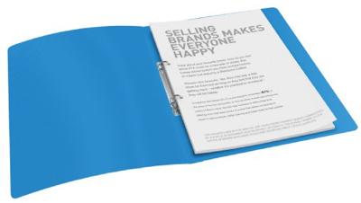 Esselte ringmap Vivida blauw