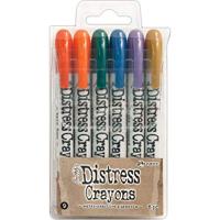 Ranger Ink Ranger • tim holtz distress crayons set 9 6st. - thumbnail