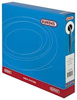 Elvedes Schakel buitenkabel met voering 30 meter / ø5,0mm - zilver (30 meter in doos) - thumbnail