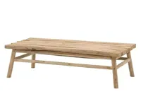 Koffietafel Rooty Table 140 x 70 CM Teak Hout Loungetafel Tuin Applebee - thumbnail