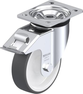 Blickle LK-POTH 150G-FI Zwenkwiel met rem Wieldiameter: 150 mm Draagvermogen (max.): 500 kg 1 stuk(s)