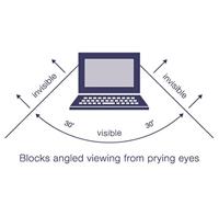 Targus ASF156W9EU Privacyfolie Laptop 39,6 cm (15,6) Beeldverhouding: 16:9 ASF156W9EU - thumbnail