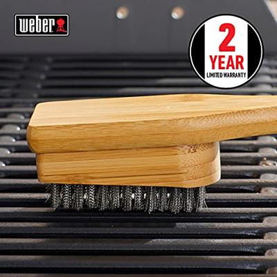 Weber Bamboe schoonmaakborstel. 46 cm - thumbnail