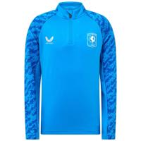 Castore FC Twente Trainingstrui 1/4-Zip 2025-2026 Kids Blauw - thumbnail