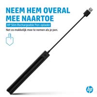 HP Slim Pen Charger Touchpen-laadstation Zwart - thumbnail
