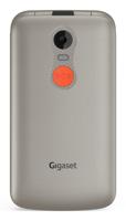 Gigaset GL595 Mobiele telefoon SOS-knop, Spatwaterdicht, Stofvrij Zilver - thumbnail