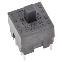 MEC 1540000 Unimec Series Druktoets 120 V 250 mA Moment (l x b x h) 12.60 x 12.60 x 15.70 mm IP54 1 stuk(s) - thumbnail