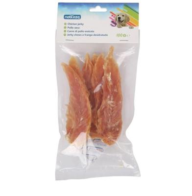 Nobleza Hondensnack - Gedroogde kipfilet - 100 gram