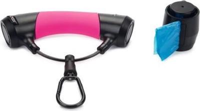 Gismo Handgreep Met Poepzakhouder - Hondenriem - Roze Gismo Handgreep Met Poepzakhouder - Hondenriem - Roze