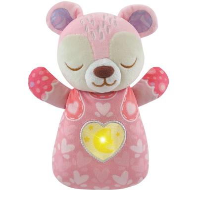VTech Baby Dromenland Knuffel Beertje + Licht en Geluid Roze VTech Baby Dromenland Knuffel Beertje + Licht en Geluid Roze