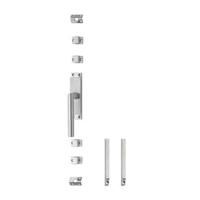 Intersteel krukespagnolet links hoek 90° incl. stangenset - RVS - thumbnail