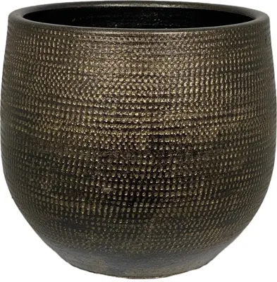 Pot tokio d16h14cm goud Pot tokio d16h14cm goud