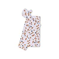 Swim Essentials Strandponcho Kaki Panterprint 65 x 65 cm - thumbnail