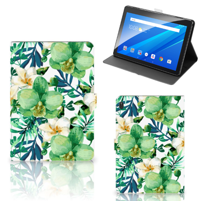 Lenovo Tab E10 Tablet Cover Orchidee Groen Lenovo Tab E10 Tablet Cover Orchidee Groen