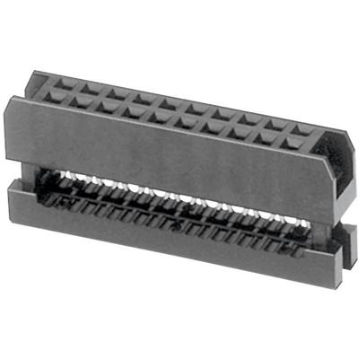 W & P Products 343-06-60-1 Pinconnector Rastermaat: 2 mm Totaal aantal polen: 6 Aantal rijen: 2 1 stuk(s)