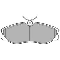 Remblokkenset, schijfrem LP847 - thumbnail