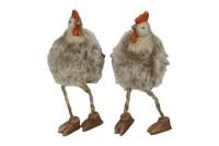 Countryfield Kip met bungelbenen H8,5cm - thumbnail