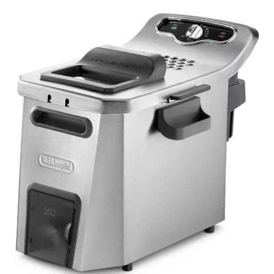 Frituurpan - DELONGHI - FZ44851 - Roestvrij staal - 5 L - 3200 W - 29,3 x 41,7 x 23,2 cm