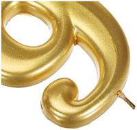 Amscan 9901778 verjaardagskaarsje & taartsterretje Goud 1 stuk(s) - thumbnail