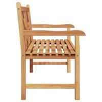 Tuinbank Bruin 114 x 60 x 90 cm Massief teakhout - thumbnail