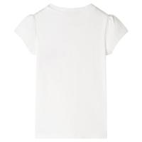 VidaXL Kindershirt 104 ecru - thumbnail