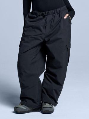 Poederbaas Skibroek Unisex Park Zwart-XL