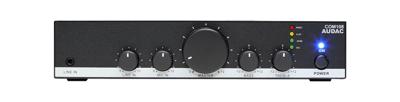 Audac COM108 100V versterker & mixer 80W