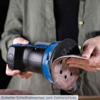 Scheppach Excentrische Accu schuurmachine 20V C-OBS125-X - 5909240900