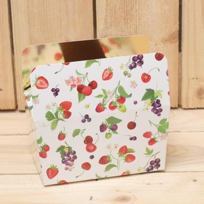 Bonbon doosjes - Chocolade doosje - Zomerfruit LAAG - 24 stuks
