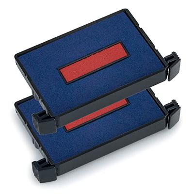 Trodat Reserve-stempelkussen 6/4750/2 78253 41 x 24 mm (bxh) Rood-blauw 2 stuk(s)