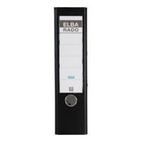 Elba Ordner Rado brillant DIN A4 Rugbreedte: 80 mm Zwart 2 beugels 100022617 - thumbnail