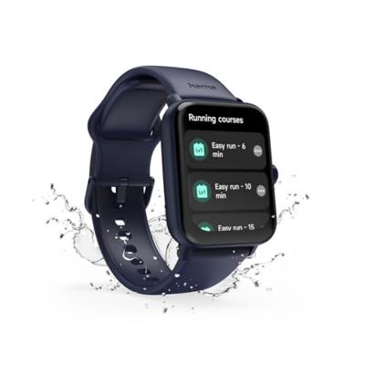 Hama Smartwatch 6010 Smartwatch Blauw - thumbnail