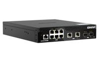 QNAP QSW-M2106R-2S2T 6 poort 2.5Gbps 2 poorten - thumbnail