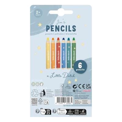 Little Dutch potloden jim - 6st.