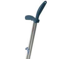 Vileda gesloten stofblik Dustpan, met aluminium steel - thumbnail