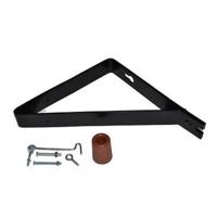 Waelbers Deurvanger(+set ) 55gr. zwart - 1 Stuk(s) - 414317.01 - thumbnail