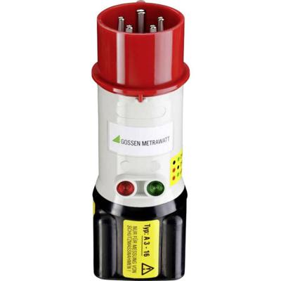 Gossen Metrawatt A3-16 Meetadapter CEE-stekker 16 A 5-polig - Bus 4 mm Meerdere kleuren