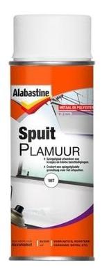 Spuitplamuur wit 400 ml - Alabastine