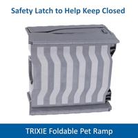 TRIXIE LOOPPLANK 3 VOUDIG INKLAPBAAR GRIJS 39 X 150 CM - thumbnail