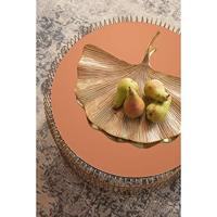 Kare Design Wire Salontafel - Set Van 2 - Messing Met Glas - thumbnail