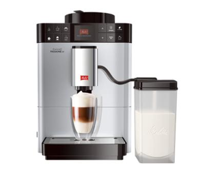 Melitta Caffeo Passione One Touch F531-101 - Espressomachine - Zilver Melitta Caffeo Passione One Touch F531-101 - Espressomachine - Zilver