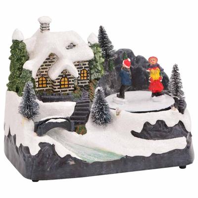 Kerst Tafeldecoratie Multikleur 16 x 11,5 x 13 cm Kunststof