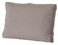 Madison: Loungekussen Rug Soft Rib 60x43 - Liver - thumbnail