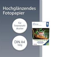 MediaRange MRINK108 pak fotopapier A4 Wit Hoogglans - thumbnail