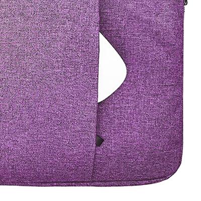 Lunso - Stijlvolle zachte neopreen sleeve hoes 13 inch - Paars Lunso - Stijlvolle zachte neopreen sleeve hoes 13 inch - Paars