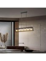 Light depot - hanglamp Sito taps telesc 6L - zwart - Outlet - thumbnail