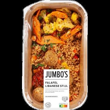 Jumbo's Verse Maaltijd Falafel Libanese Stijl 450 g Jumbo's Verse Maaltijd Falafel Libanese Stijl 450 g