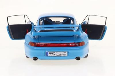 Solido Porsche 911 (993) Clubsport blau 1:18 Auto