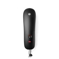 Motorola Voice - CT50 vaste telefoon, eenvoudig en compact ontwerp met radiale functie, microfoondemping, wandmontage, belvolumeregeling - rood - thumbnail